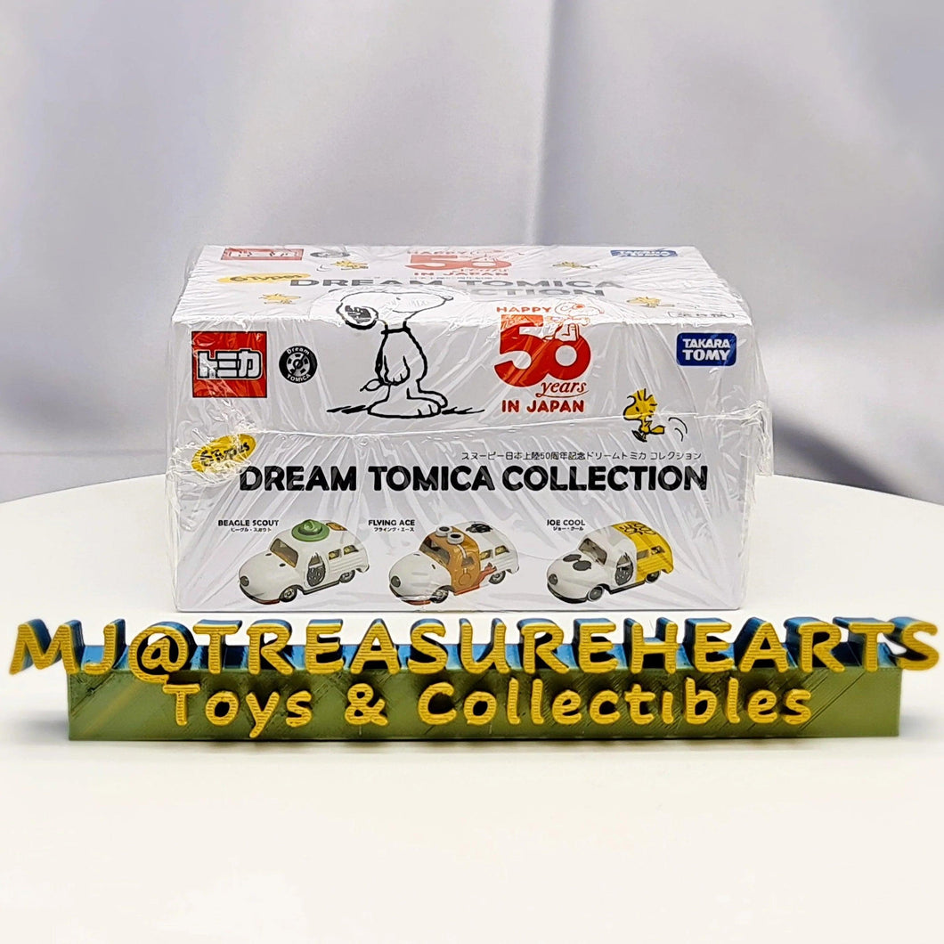Snoopy Arrival in Japan 50th Anniversary Box - MJ@TreasureHearts Toys & Collectibles