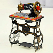 Load image into Gallery viewer, Vintage Sewing Machine Tin Toy Left
