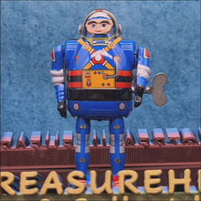 Load and play video in Gallery viewer, Blue Mech. Astronaut Sparky Robby Robot MS650
